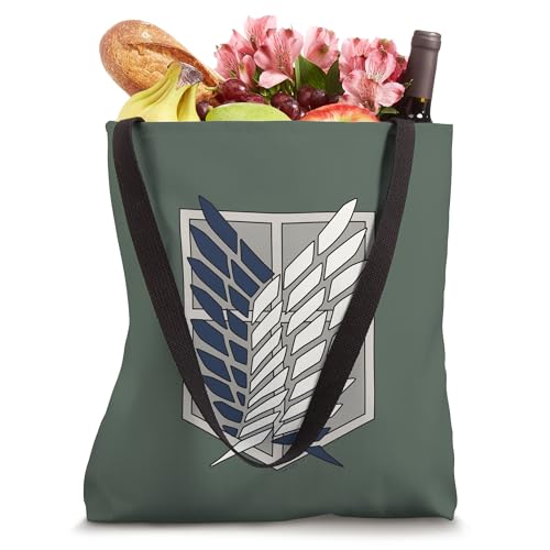 Bolso Tote Escudo Regimiento Scout Attack on Titan miniatura 4