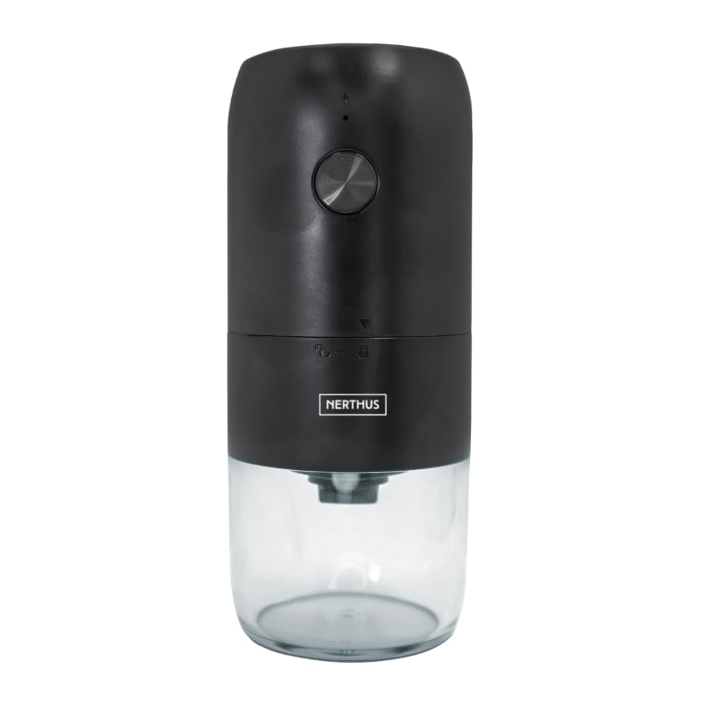 Nerthus FIH 1466 molinillo eléctrico café para moler granos en casa café fresco