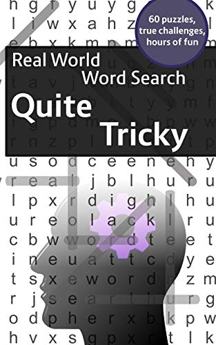 9781726198141 Real World Word Search: Quite Tricky: Volume 13