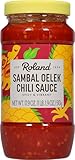 Roland Foods Sambal Oelek Sauce, Specialty Imported Food, 17.9-Ounce Bottle, Pack of 12
