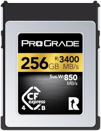 Amazon | ProGrade Digital CFexpress 4.0 Type B GOLD 256GB メモリー