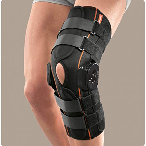 RO+TEN - Ginocchiera lunga aperta con aste articolate policentriche a controllo F-E GenuFIT30A - L