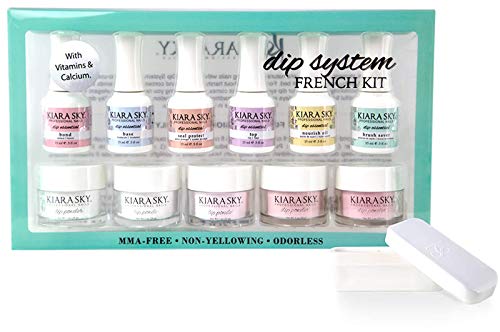 Kiara Sky French Manicure Dip Powder Kit | Full Size