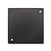 Amaco 1299486 Square Plastic-Bat with Pin Holes, Plastic, 9" Size, Black