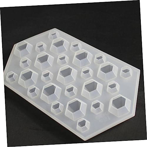 Molde de silicona para cubos de hielo con diseño diamante miniatura 5