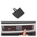 WEIXIANG RONGSU Auto Anteriore Aria Condizionata Vent Paddle Sfiato Griglia Aggiustamenti Pagaia for BMW 3. Serie E90 2005-2012. (Color : Black)