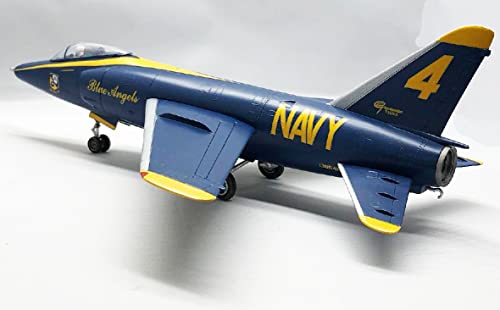 Atlantis F11F-1 Grumman Tiger Blue Angels Model KIT 1/54 Made in The USA - Image 3