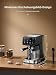 QCen Siebträgermaschine 20 Bar, 9-in-1 Espressomaschine mit Milchtank