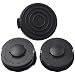 2 bobines de fil 1,6mm pour coupe-bordure Dual Power POWDPG75411