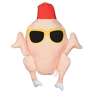 Cat Toy, 10″ Plush Turkey Cat Kicker Toy | Friends “Joey and The Turkey” Plush Cat Toy | Friends Show Cat Toys | Gifts for Frienatics