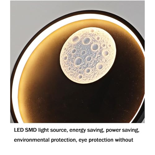 Apliques de pared interior Luna LED regulable con mando blanco 3
