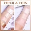 Iluminador Líquido Erinde - Stick de Maquillaje Iluminador y Bronzer para Rostro, Acabado Glossy Natural, Crema Iluminadora Ligera y Mezclable, Libre de Crueldad, 02# STARLIGHT 1.31 Onza (Paquete de 1) 8