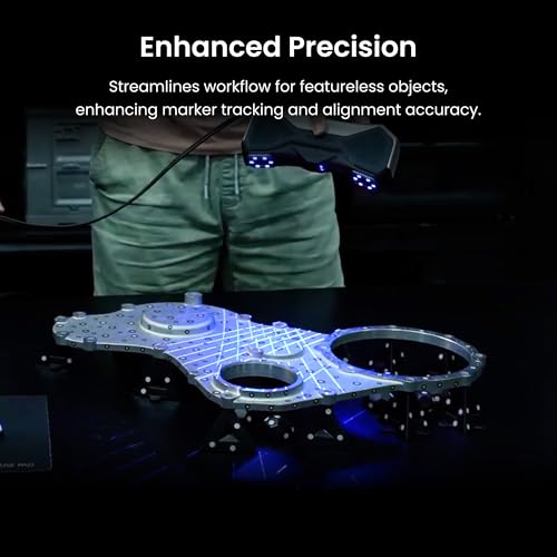 Image of Revopoint 3 mm 3D Scanning Marker Dots for 3D Scanners, High Reflectivity Reference Point 3D Tracking Dots, Diffuse Markers, 500 Points