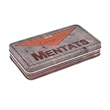 Fallout Orange Mentats Storage Tin Replica | Metal Trinket Dish Organizer for Jewelry, Accessories, and More