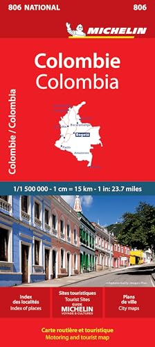 Michelin Columbia Road and Tourist Map No. 806 (Michelin National, 806)
