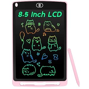 Coolzon LCD-schrijfbord, 8.5 inch LCD Schrijven Teken Tablet kleurrijk scherm LCD-schrijftablet voor kinderen en…