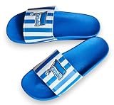 Hertha BSC Berlin Badeschuhe - Logo - blau-weiß Badelatschen Badeschlappen HBSCB Größe 39