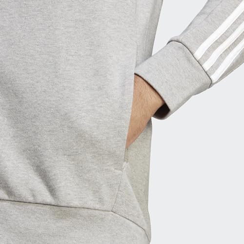 Image of adidas Men M 3S FT FZ HD Gym & Training hooded track top