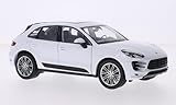  Unbekannt Porsche Macan Turbo, Weiss, Modellauto, Fertigmodell, Welly 1:24