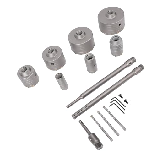 Kit de brocas escalonadas para concreto 7 piezas miniatura 2