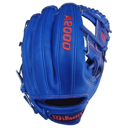 WILSON A2000 Baseball RHT Infield Glove Series - Exclusive Edition (11.5 Inches, Royal Blue)