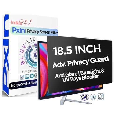 Image of PxIn 18.5 inch Monitor Privacy Screen protector | Anti-Blue & Anti-Glare