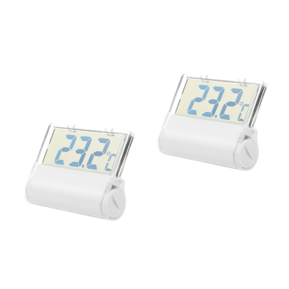 BESPORTBLE 2 Pcs Water Temperature Thermometer Fish Tank Thermometer Large Display Indoor/Outdoor Use