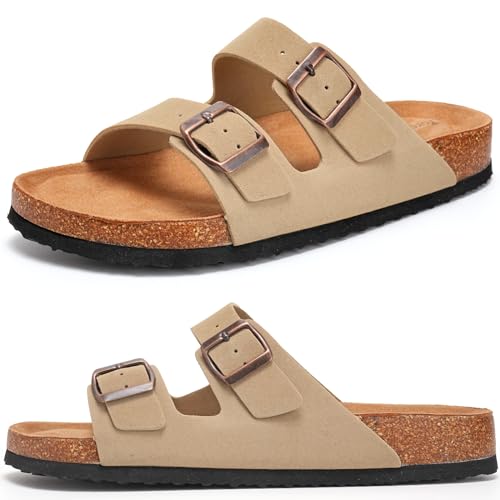 Torotto Pantuflas Mules Sandalias Para Hombre Con Punta Cómodas De Playa Con Hebilla Planas Zuecos Verano Zapatillas De Corcho Para Caballeros M Torotto Pantuflas Mules Sandalias Para Hombre Con Punta Cómodas De Playa Con Hebilla Planas Zuecos Verano Zapatillas De Corcho Para Caballeros M