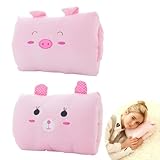 Kids Winter Cartoon Plush Hand Pillow Hand Warmer, Multifunction Home Animal Doll Plush Muffs Cartoon, Travel Necessities Desk Nap, for Warmer Throw Days Winter Hugging Cushion - Image 2