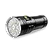 Semlos 10000 Lumen Flashlight, Super Bright Led Flashlight, Rechargeable Type-C 12xLEDs 4 Modes Torch with Insulation Protection Technology&Battery Indicator