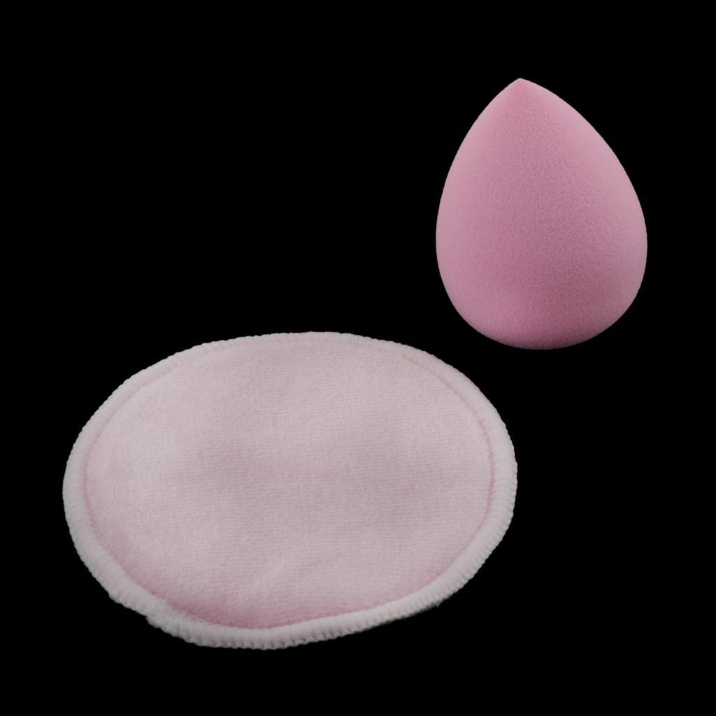 GAH Reusable Makeup Remover Wipes Facial Cleansing Bamboo Cotton Rounds Pads Pink-image-21
