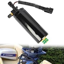 5006063 5010821 Outboard Motor Electric Fuel Pump with pressure valve Compatible with Johnson Evinrude 2005-2014 200HP 225HP 250HP 300HP E-TEC 90 DEG 3.3L 3.4L After-Market Parts