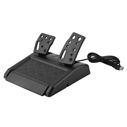 Games Accessories 140cm Component 5RCA Volante de corrida de vibração de 180 graus para jogos com pe