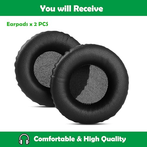 Repuestos de Almohadillas para Sony MDR-ZX100 ZX110 ZX300 ZX310 | Cuero de Proteína y Espuma de Memoria, Almohadillas para Auriculares Sony MDR-ZX100/ZX110/ZX300/ZX310/V150/V300/ZX102DPV/Dr BT101 miniatura 4
