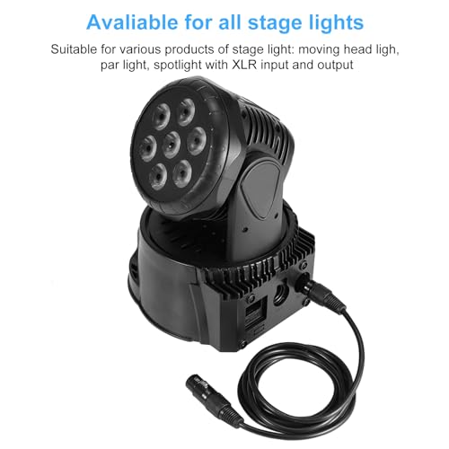 Câble XLR pour feux de tête mobile et éclairage de soirée docooler 1m - 5
