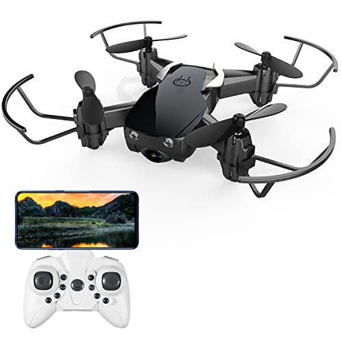 Mini Drone with 720P HD Camera for Kids and Adultsï¼ŒRemote Control Toys Gifts for Boys Girls WiFi FPV Quadcopter with Camera Selfie Pocket Nano RC Drone for Beginner