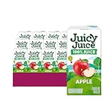 JuicyJuice 32-Pack of Apple 100% Juice no Sugar Added, On-the-Go Brick 4.23 fl oz + 1 Freebie by Unique Outlet Brand