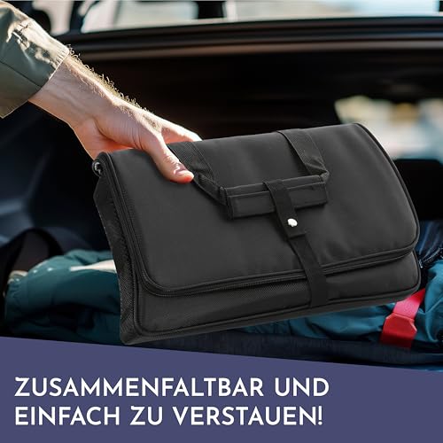Vaily Kühltasche 30L - Faltbare Thermotasche für Auto, Strand und Reisen - Große Kühlbox für Lunch, Picknick und Camping 5