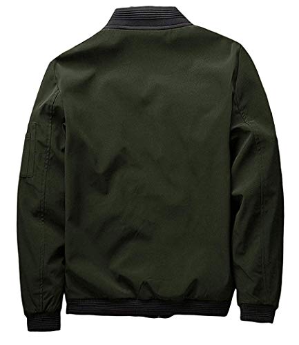 Banana Bucket Men's Jacket Slim Fit Lightweight Softshell Flight Bomber Jacket Coat…2