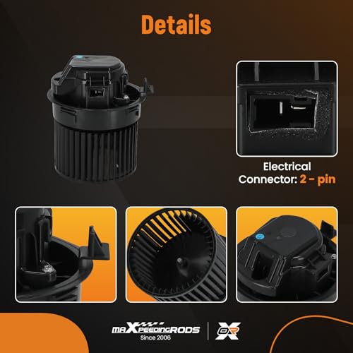 Image of maXpeedingrods HVAC Heater Blower Motor Assembly 700295 Fits for Nissan Sentra 1.6L Sedan 4-Door 2017-2018 1.8L Sedan 4-Door 2013-2018# 27226-3SG0A 272263SG0A PM4054
