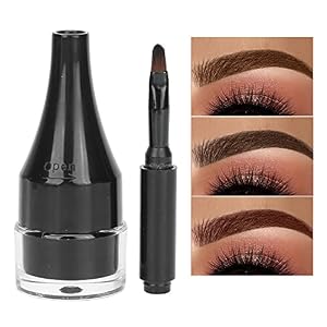 Gel de tinte de cejas, kit portátil de tinte de cejas de larga duración Sustancias minerales naturales para maquillaje…