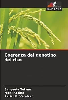 Paperback Coerenza del genotipo del riso [Italian] Book