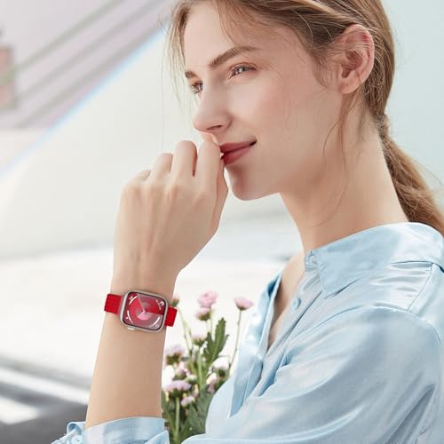 Image of Slim Braided Bands for Apple Watch Band 40mm 41mm 42mm 38mm 46mm 44mm 45mm 49mm Women,Stretchy Solo Loop Nylon Elastic Thin Narrow Skinny Strap for iWatch Ultra 3 SE 3 Series 11 10 9 8 7 6 5 4 3 2 1