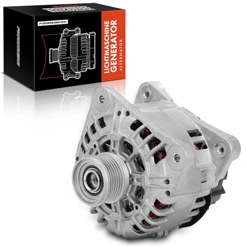 Frankberg Alternateur Compatible avec Logan 1.5L 2007-2012 Micra III 1.5L 2003-2010 Clio II 1.5L 2001-Aujourd'hui Logan I 1.5L 2007-Aujourd'hui Thalia I 1.5L 2001-Aujourd'hui