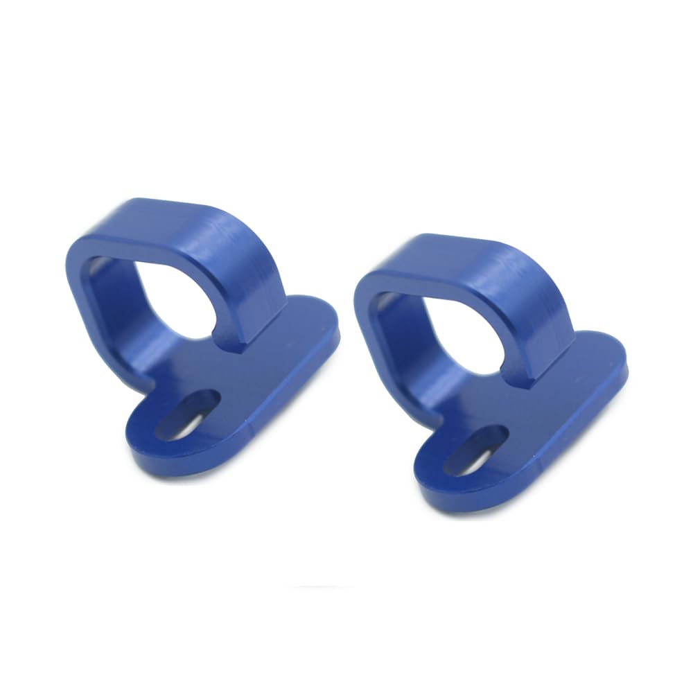 Staffa Cavo Freno Posteriore Per Suzuki DR200, DRZ400, RM125 - Alluminio CNC, Colore Rosso - Ricambio Moto - Foto 8