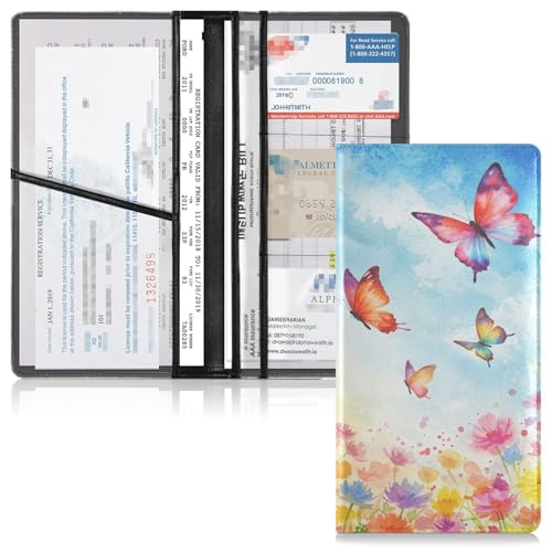 Organizador de guantera cuero slim miniatura 6