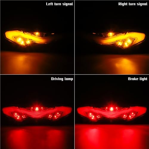Luz trasera de motocicleta MT10 FZ09 Tracer 2014 2015 2016 2017 4