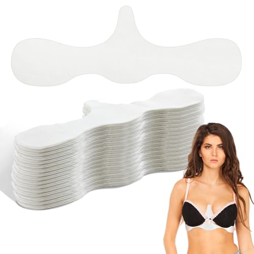 Boyiee Disposable Bra Liners to Absorb Sweat Under Breasts Non Woven Bra Liners Bulk Underboob Sweat Absorber Pads for Women