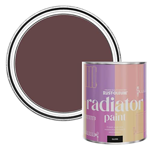 Rust-Oleum Purple Heat Resistant Radiator Paint in Gloss Finish - Mulberry Street 750ml