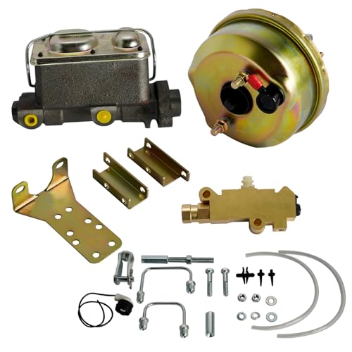 Power Brake Booster Master Cylinder Disc Drum Kit 7" Replacement for 1960-1966 Ford Falcon Mustang Lamerto by Lamerto - Image 3